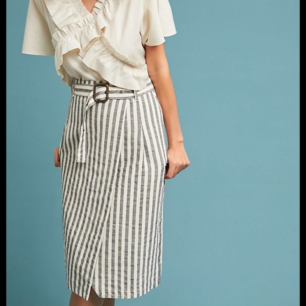 Anthropologie Wrap Skirt